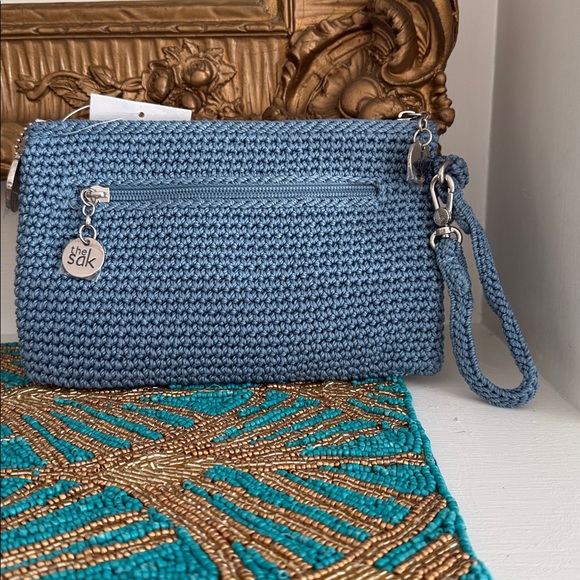 The Sak Handbags - NWT The Sak Crochet Craze Wristlet in Arctic Blu